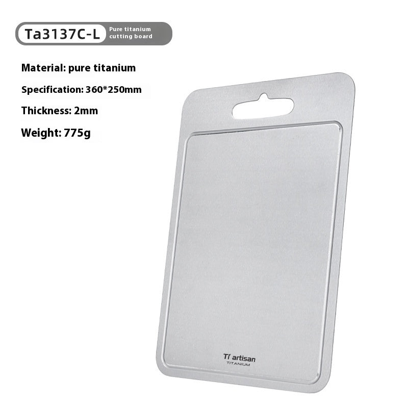 Pure Titanium Grooved Cutting Board