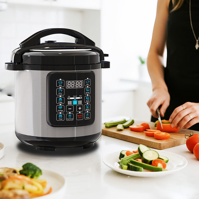 Large Capacity Smart Electric Pressure Cooker Non Stick Inner Pot 8L