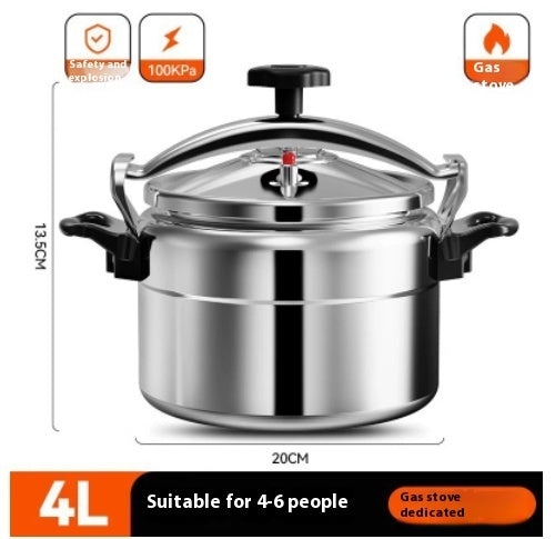 Large Capacity Explosion Proof Pressure Cooker For Gas Stove Home Use