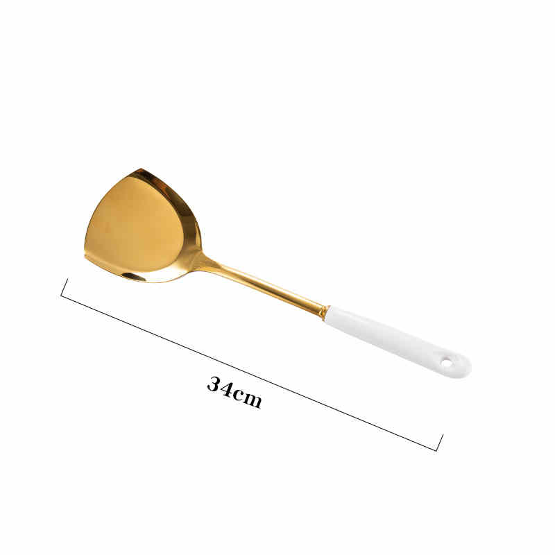 Nordic Stainless Steel Spatula With Ceramic Handle
