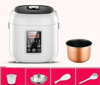 Compact Automatic Mini Rice Cooker For One Person Steaming Use