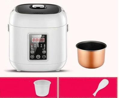 Compact Automatic Mini Rice Cooker For One Person Steaming Use