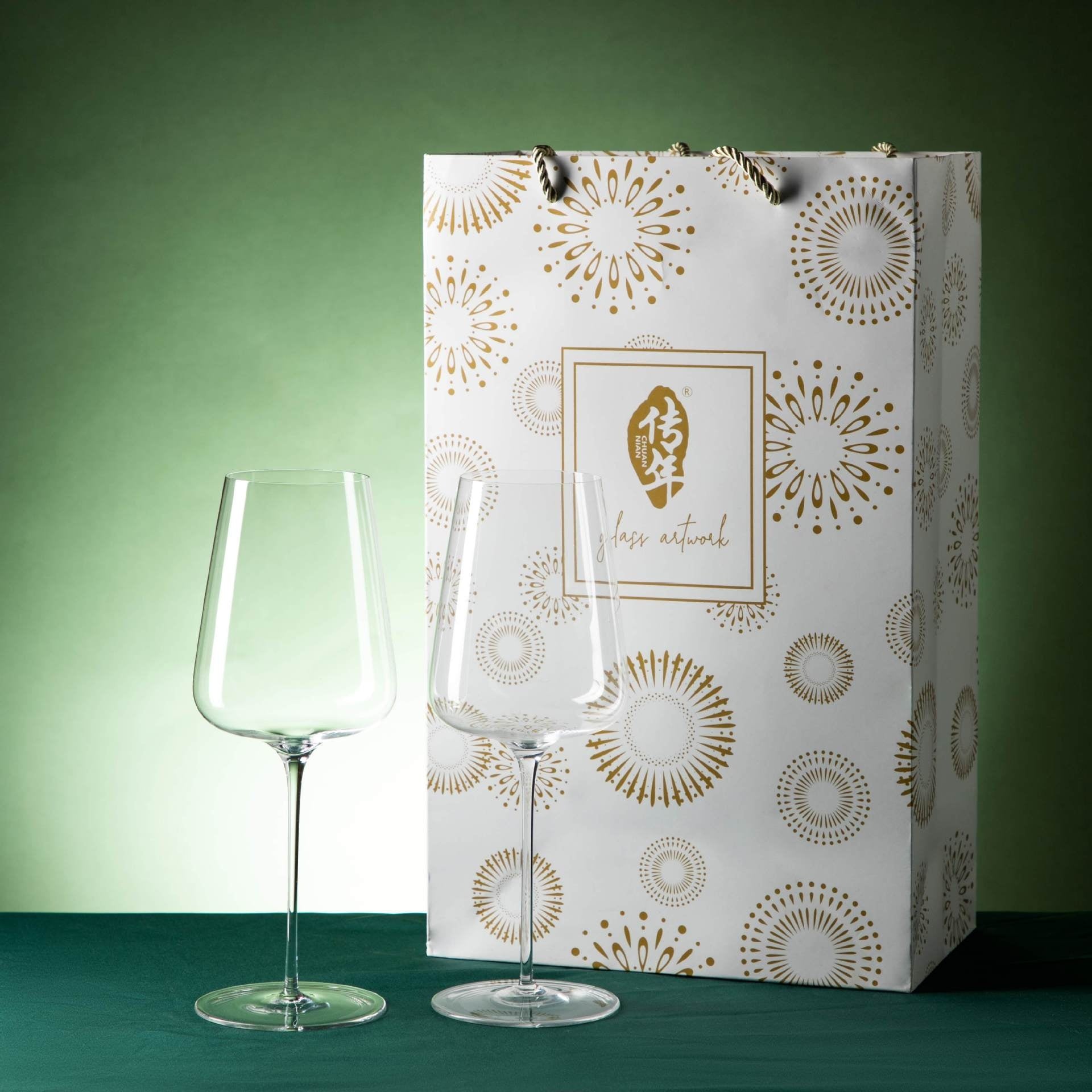 Crystal Glass Gift Set For Elegant Home Dining Experience