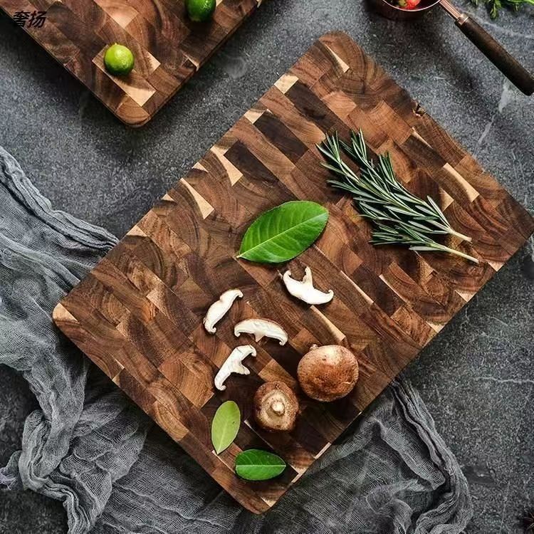 Acacia Wood Chessboard Cutting Board