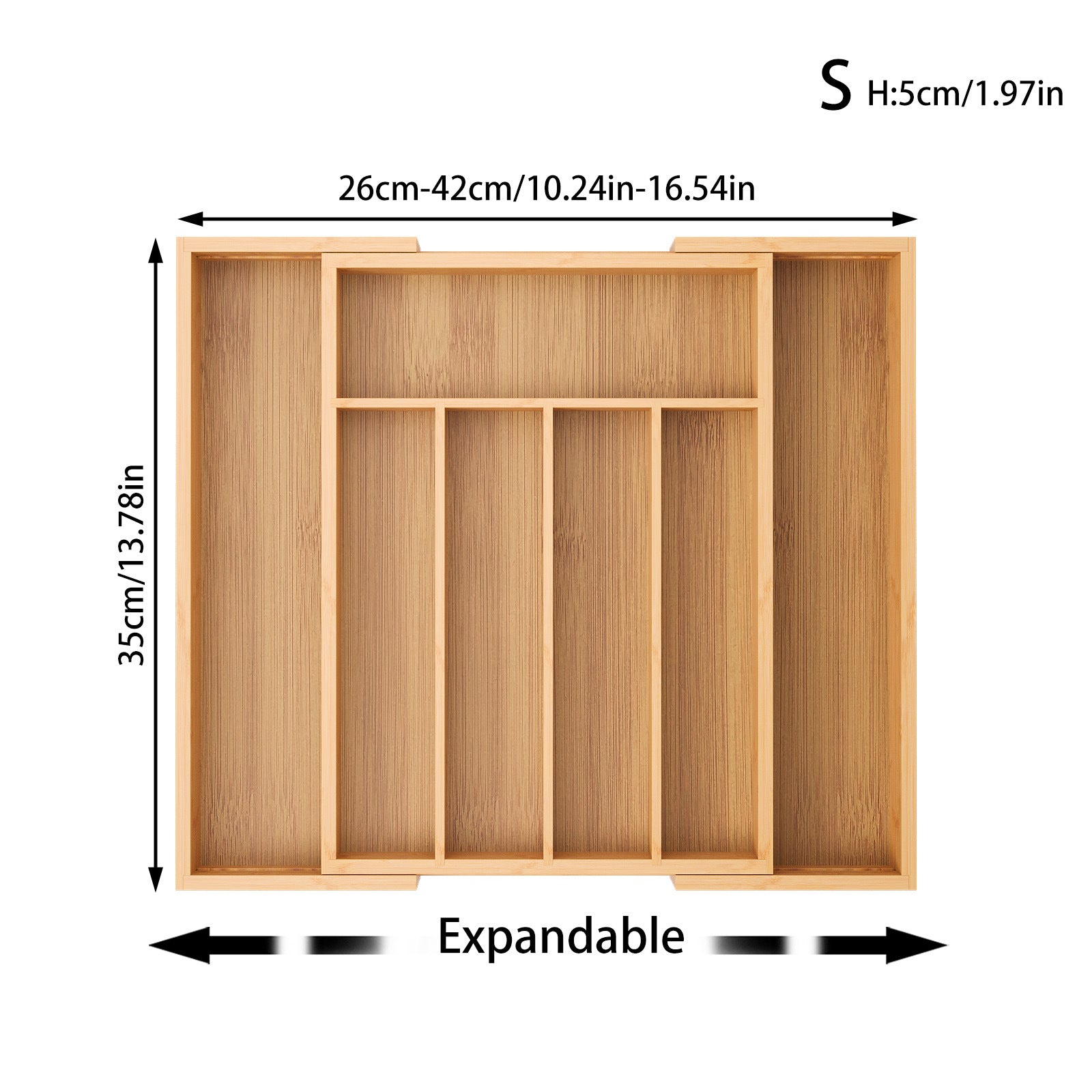 Retractable Kitchen Utensil Pull-Out Storage Organizer