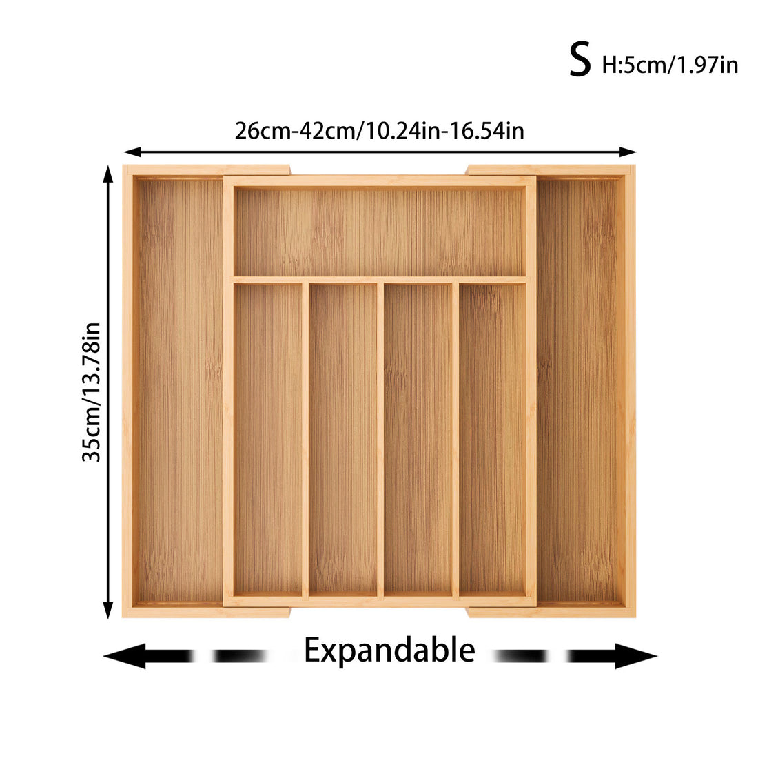 Retractable Kitchen Utensil Pull-Out Storage Organizer