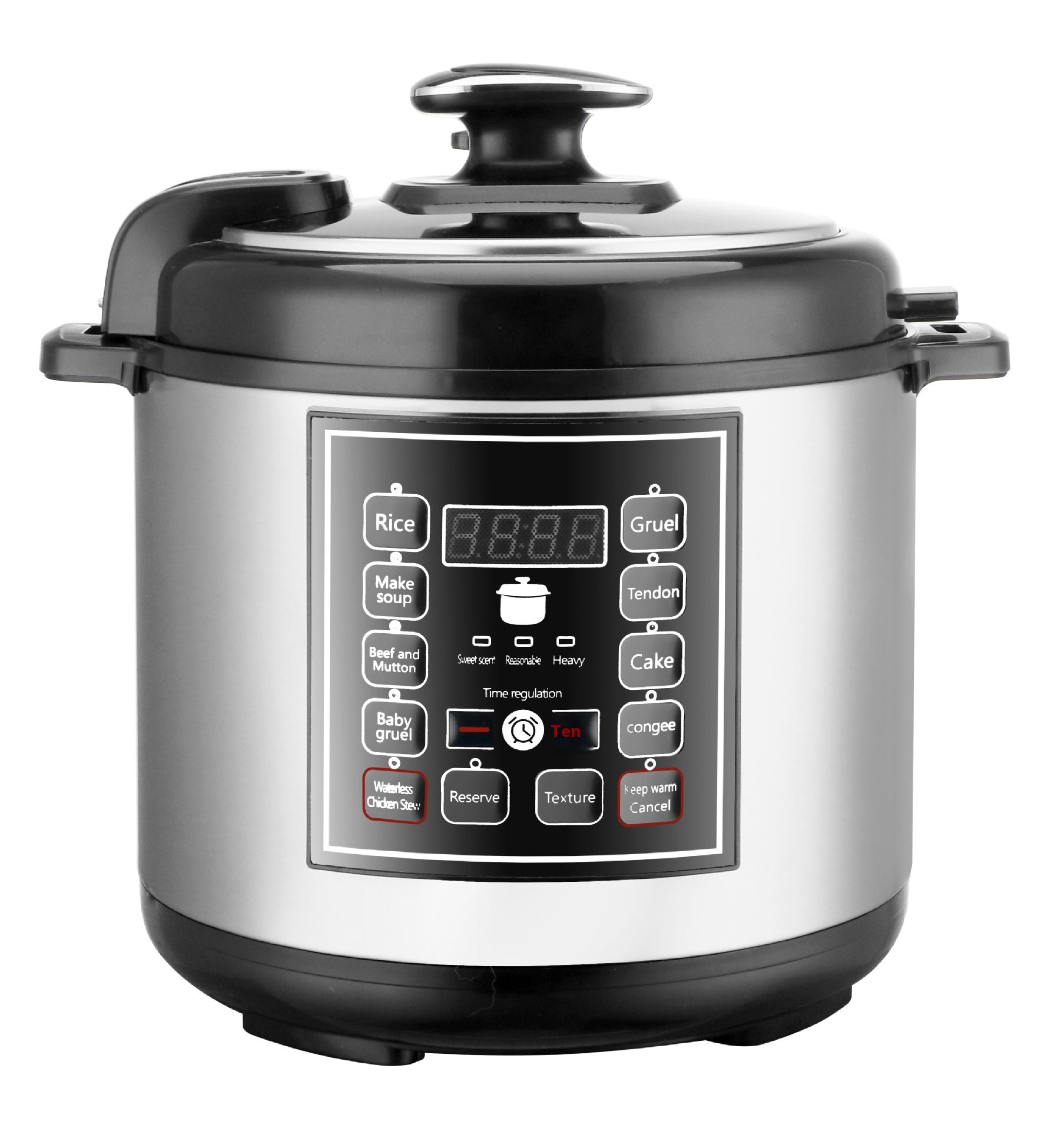 5L Multi Function Intelligent Pressure Rice Cooker With Timer Household