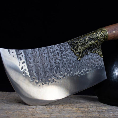Household Bone Chopping Hand-forged Kitchen Knife Dual-use Knife Ghost