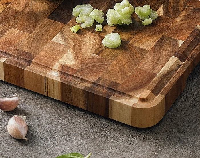 Thick Acacia Mangium Wooden Household Chopping Board