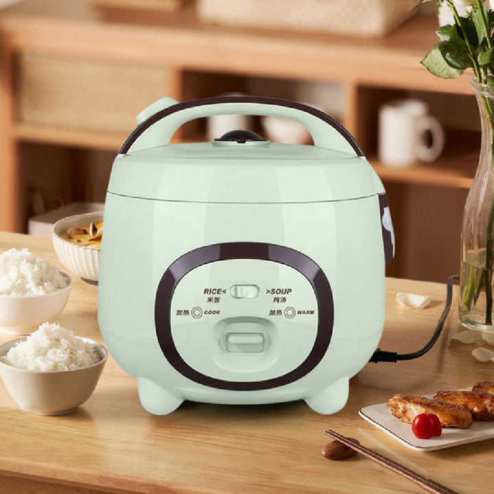 Compact Non Stick Electric Rice Cooker 18 Liter Household Kitchen Appliance