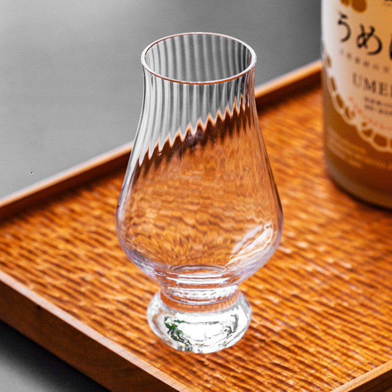 Tulip Crystal Glass Goblet For Elegant Home Dining Use