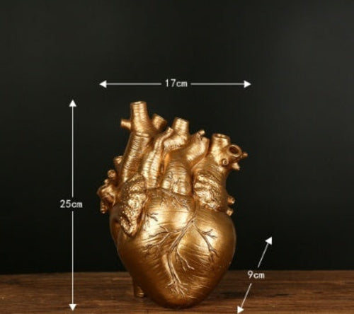 Shape Flower Vase Nordic Style Flower Pot Art Vases Sculpture Desktop