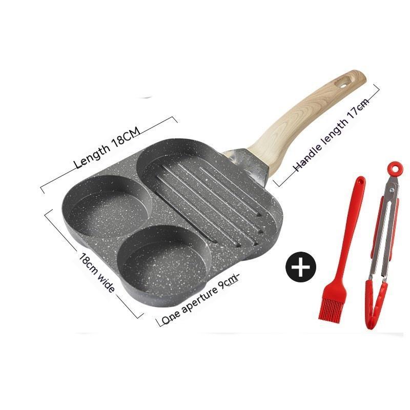 Household Non Stick Frying Pan Breakfast Cooking Pot