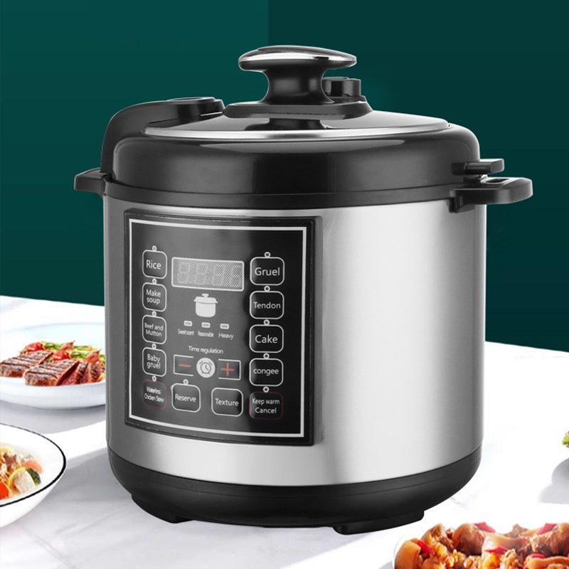 5L Multi Function Intelligent Pressure Rice Cooker With Timer Household