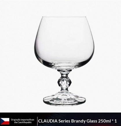 Elegant Crystal Glass Goblet For Home Dining Use