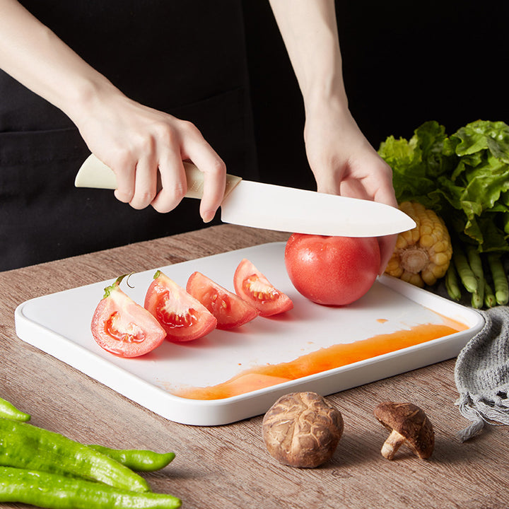 Double Sided Plastic Fruit Cutting Board