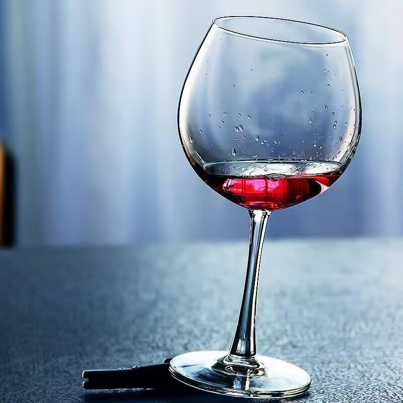 Elegant Crystal Glass Goblet For Home Dining Use