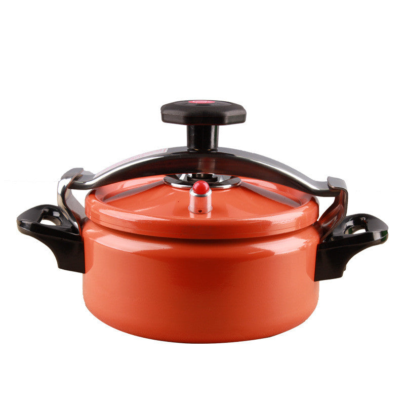 Compact Pressure Cooker For Induction And Gas Stove Cooking