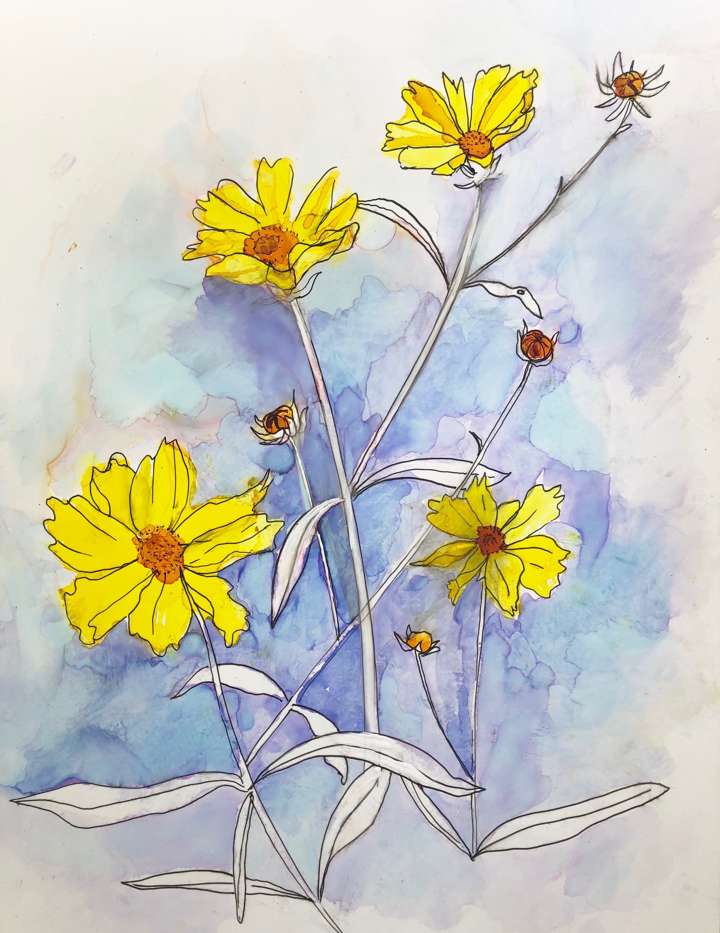 Pretty Little Weeds : Greeting Cards