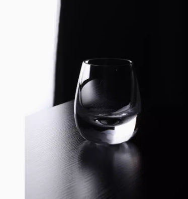 Hand Carved Crystal Glass Goblet For Elegant Home Dining Use