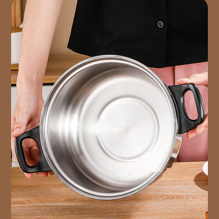 Stainless Steel Cookware Set Milk Soup Pot Frying Pan Kettle