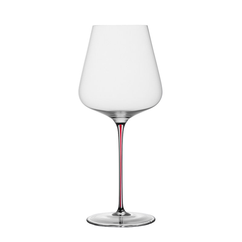 Large Bellied Crystal Glass Goblet For Elegant Home Use