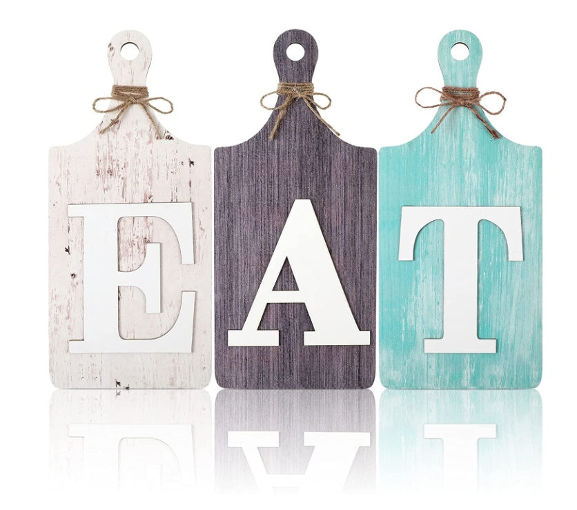 Wooden Farmhouse Kitchen Pendant Decoration For Rustic Home Decor