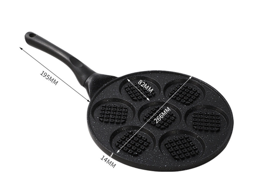 Creative Perforated Griddle Plate For Household Barbecue Cooking