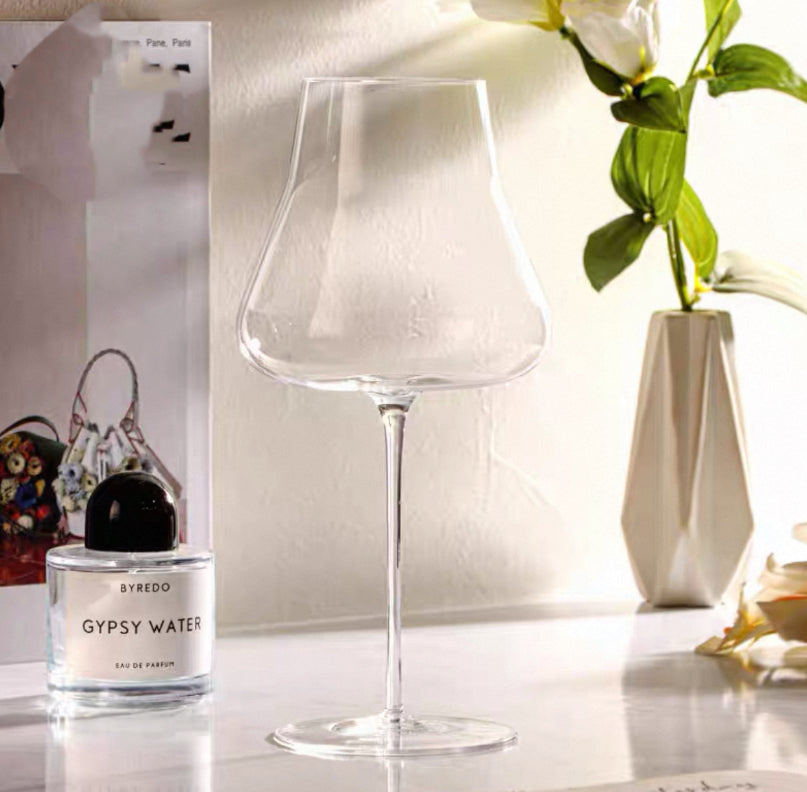 Crystal Glass Champagne Flutes And Elegant Goblets