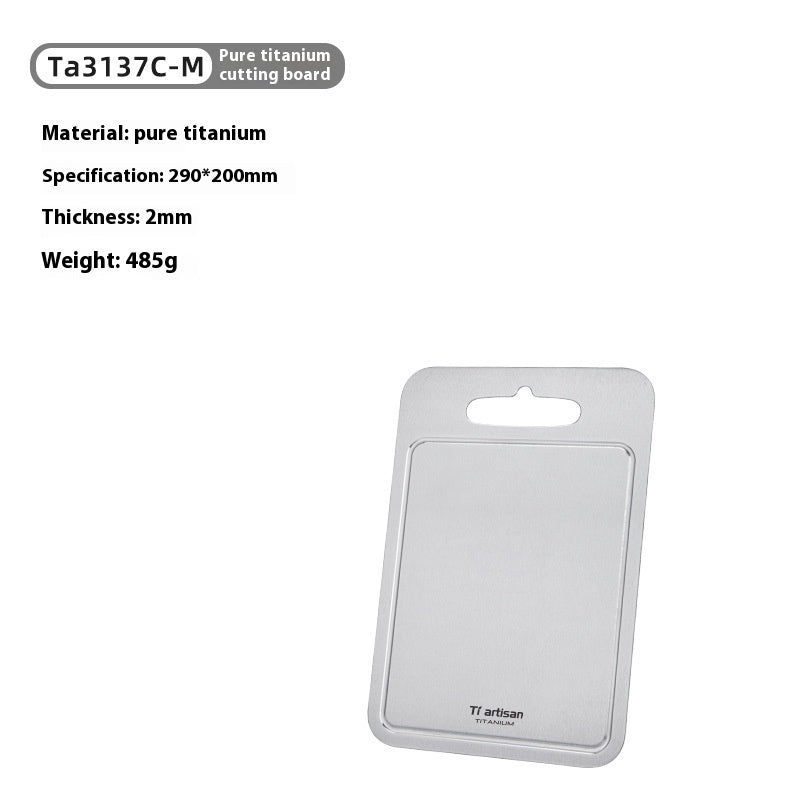 Pure Titanium Grooved Cutting Board