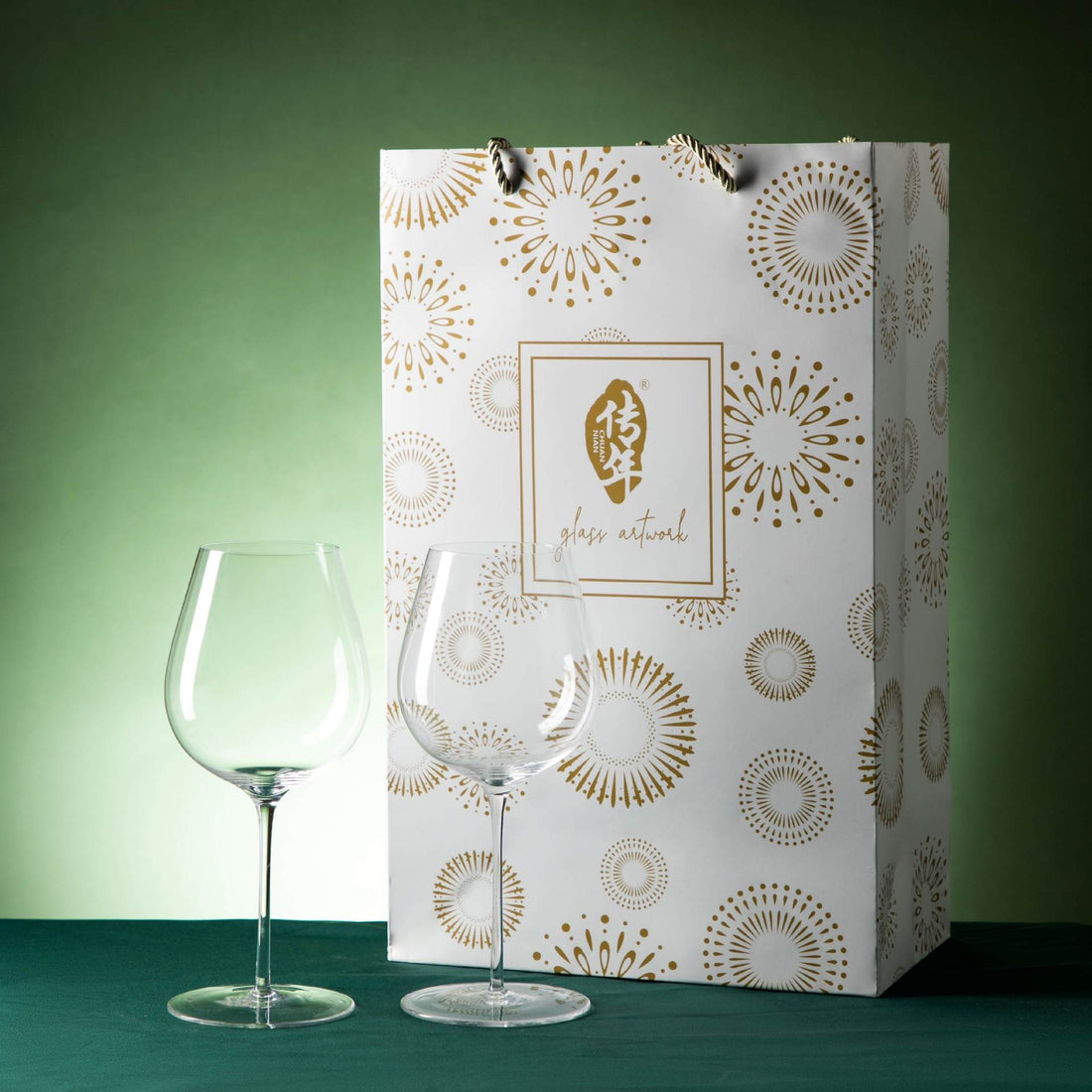Crystal Glass Gift Set For Elegant Home Dining Experience