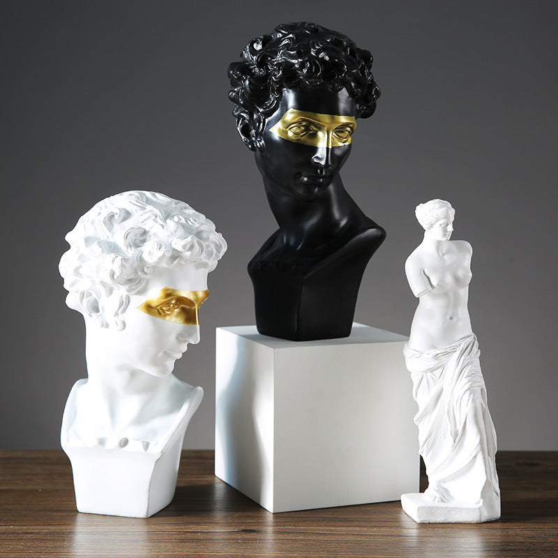 David Sculpture Decorative Statue For Home Interior Decoration