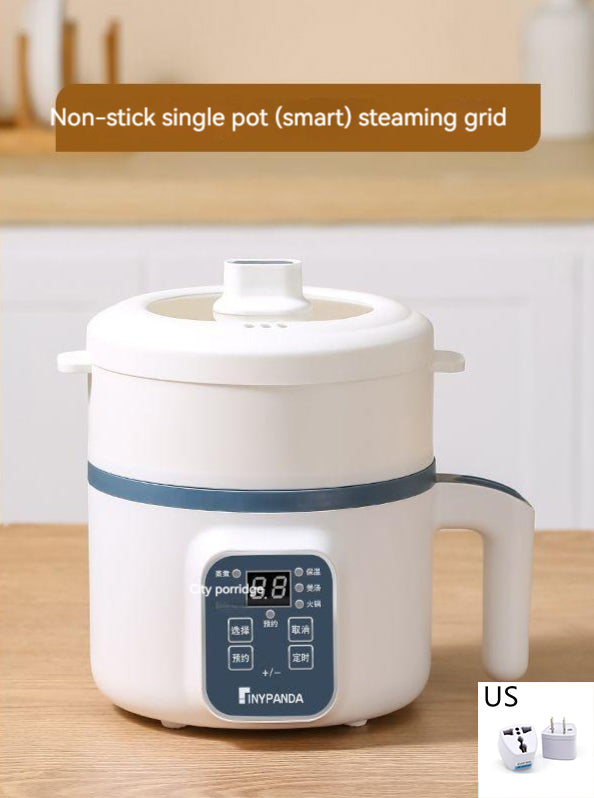 Compact Household Mini Rice Cooker For Porridge And Meals