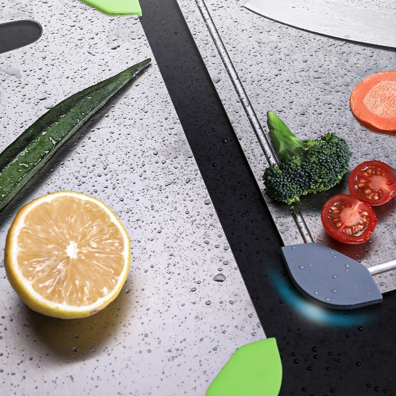 Pure Titanium Grooved Cutting Board