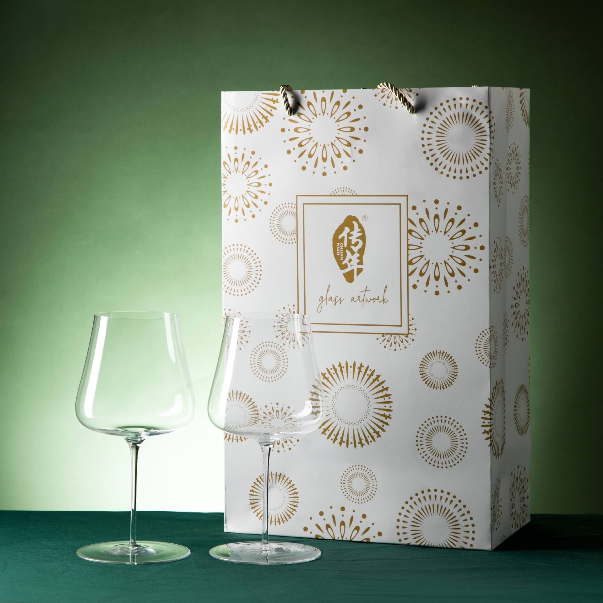 Crystal Glass Gift Set For Elegant Home Dining Experience