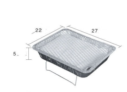 Portable Small Charcoal BBQ Grill For Household Outdoor Cooking