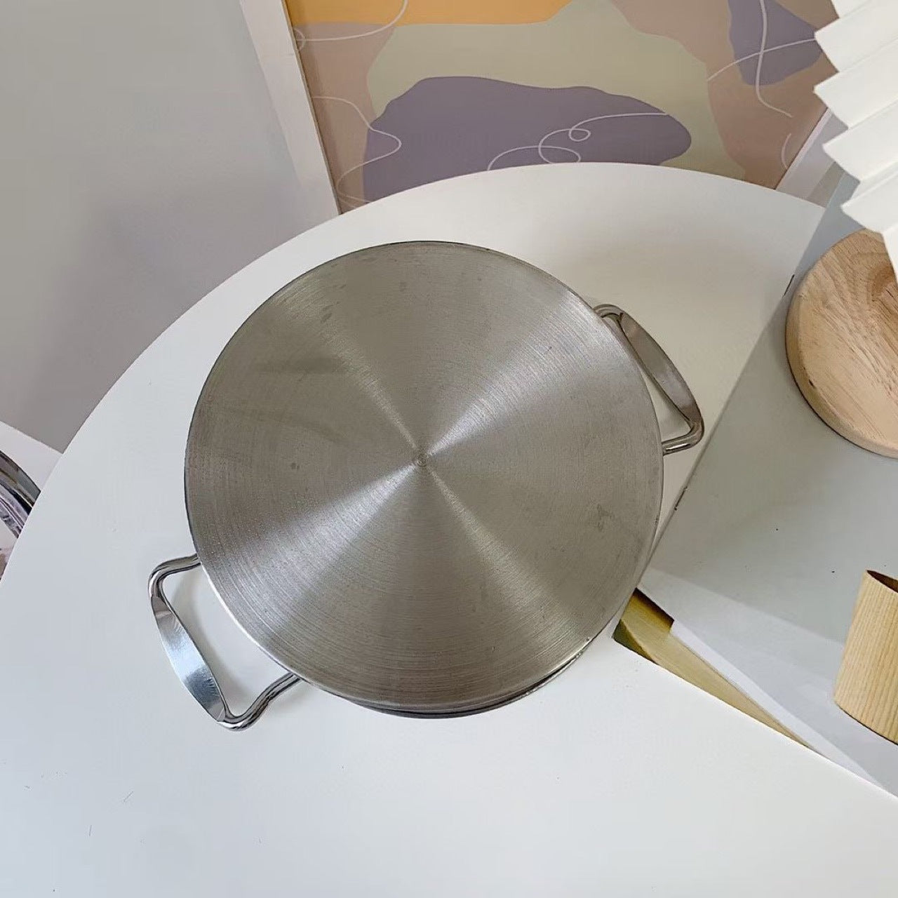 Double Layer Stainless Steel Stock Pot With Steamer For Cooking