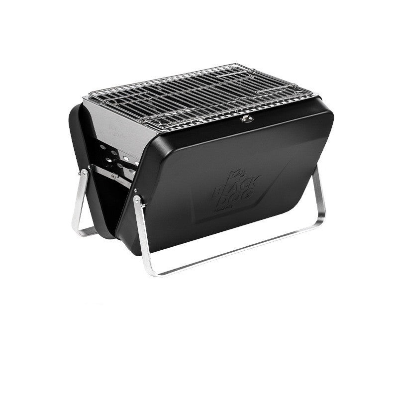 Compact Folding Outdoor Barbecue Grill Portable Household Use