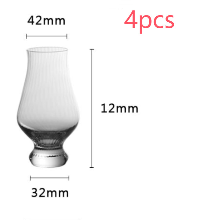 Tulip Crystal Glass Goblet For Elegant Home Dining Use