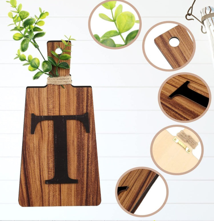 Wooden Farmhouse Kitchen Pendant Decoration For Rustic Home Decor