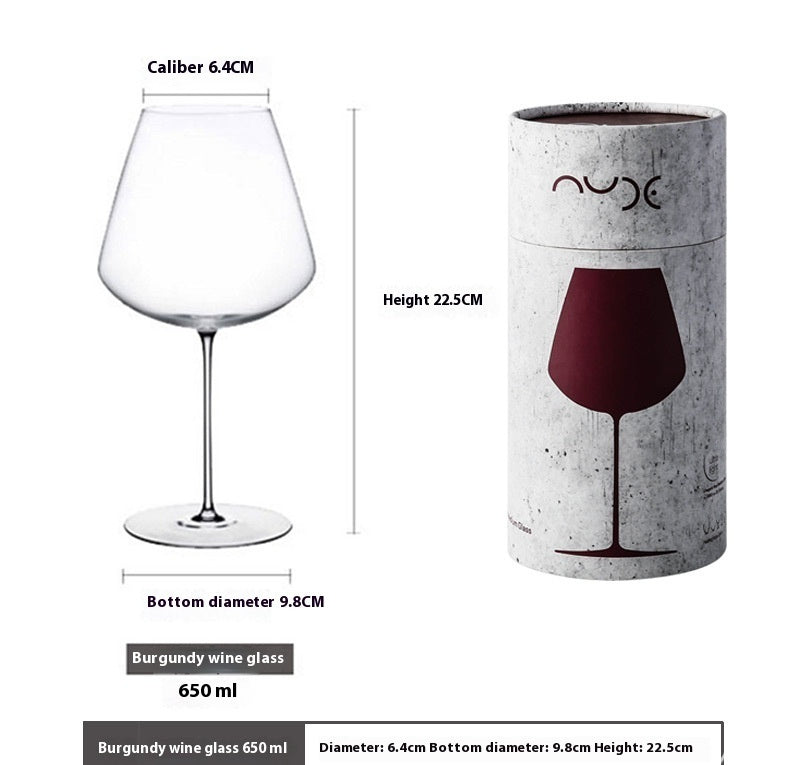 Ultra Thin Crystal Glass Large European Style Goblet