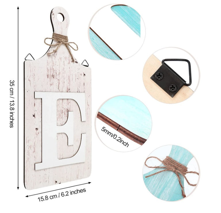 Wooden Farmhouse Kitchen Pendant Decoration For Rustic Home Decor