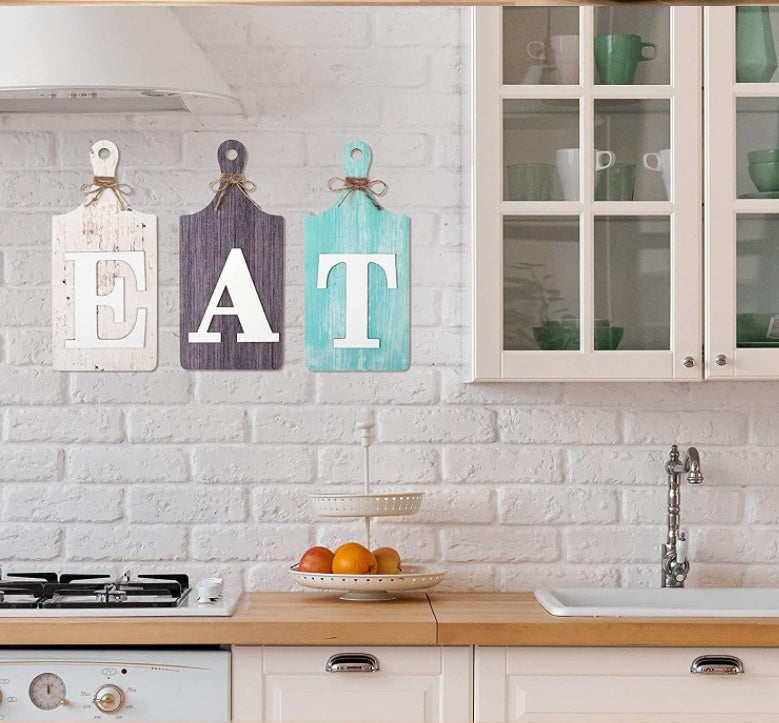 Wooden Farmhouse Kitchen Pendant Decoration For Rustic Home Decor