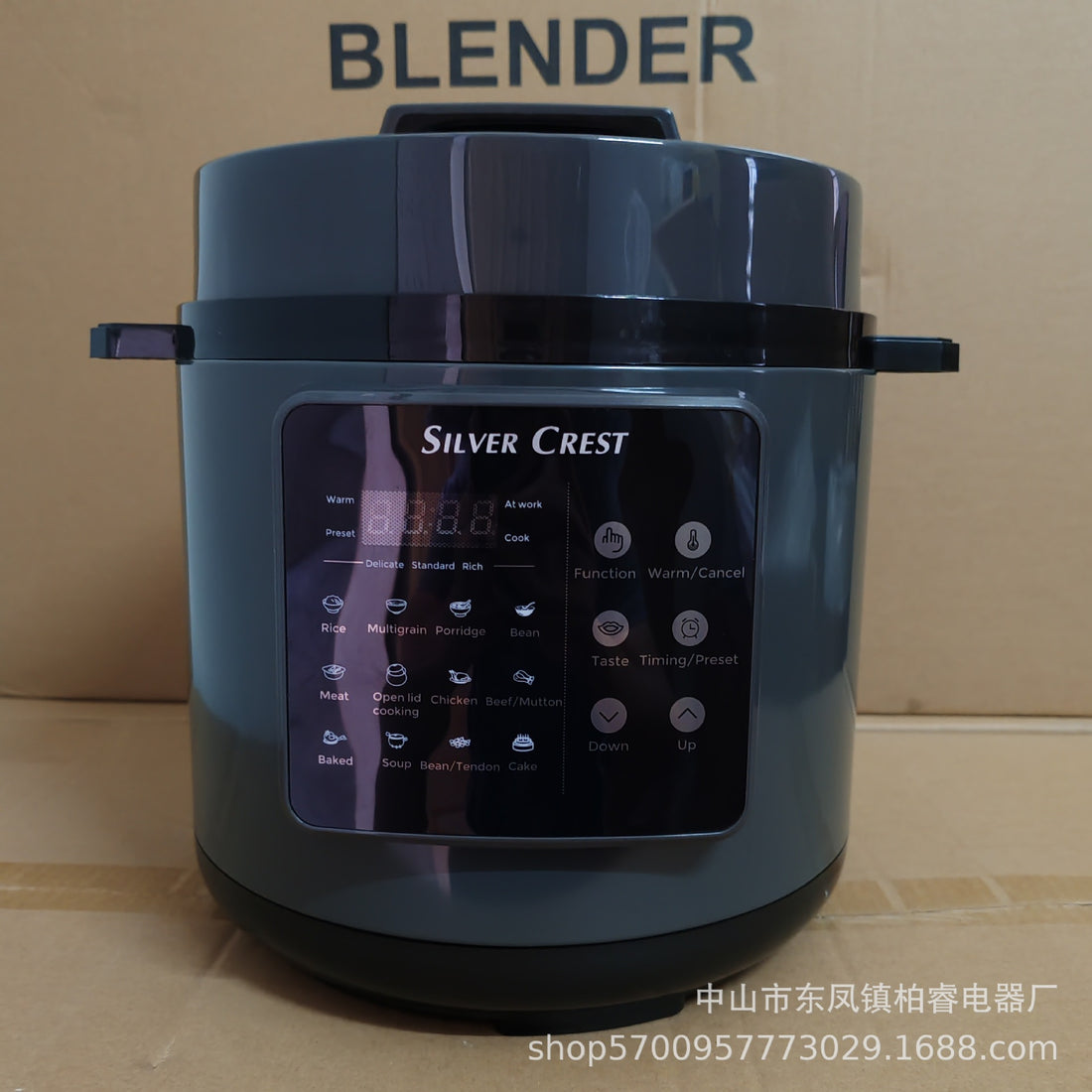 Multifunctional 6L Automatic Electric Pressure Cooker For Stewing Cooking