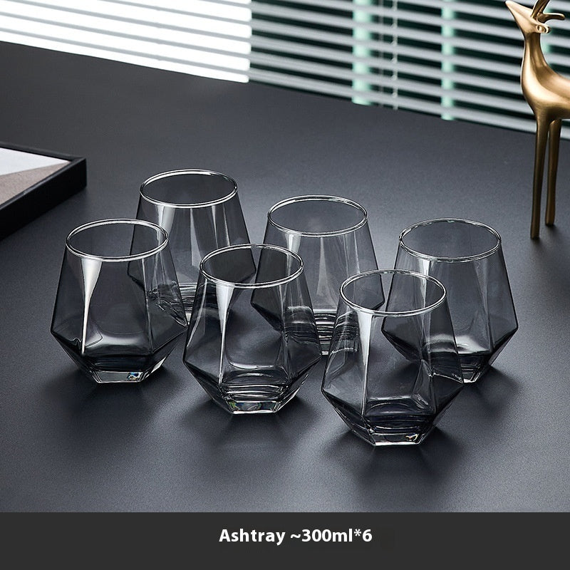 Luxury Crystal Glass Party Goblet Set For Elegant Dining Use