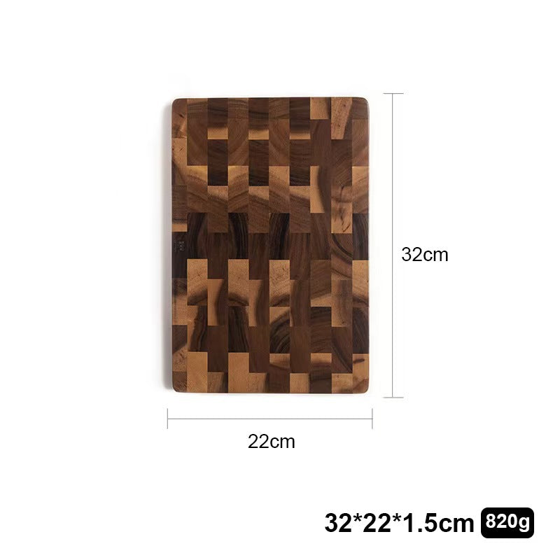 Acacia Wood Chessboard Cutting Board
