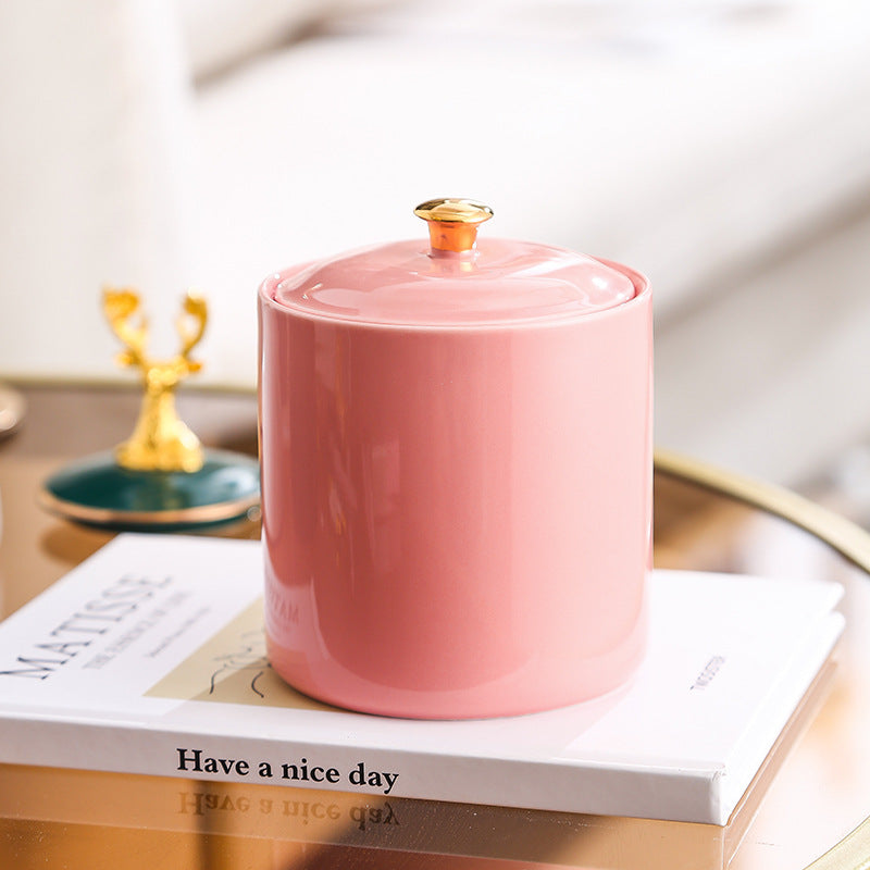 Kitchen Grain Storage Sugar Bowl Decorative Container