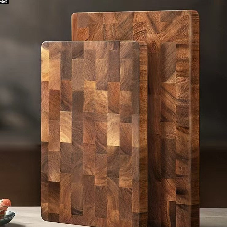Acacia Wood Chessboard Cutting Board