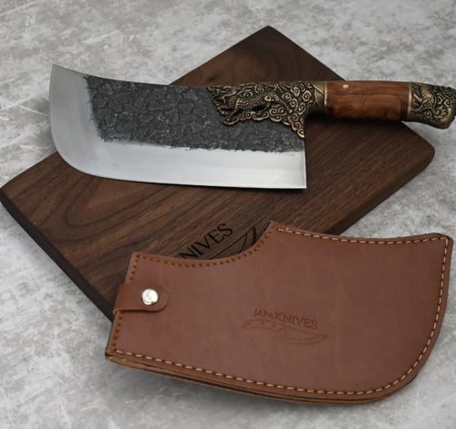 Household Bone Chopping Hand-forged Kitchen Knife Dual-use Knife Ghost