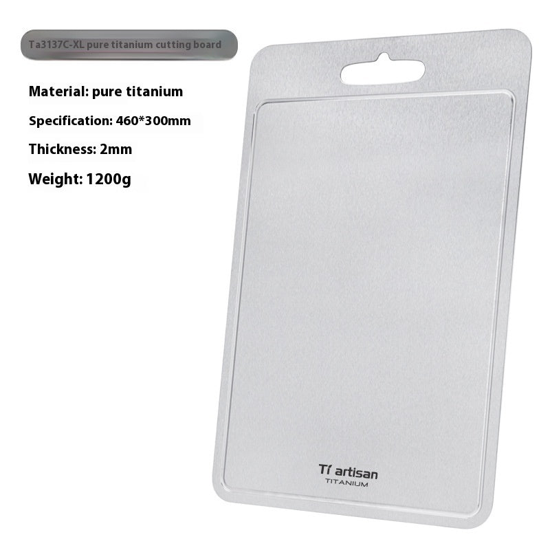 Pure Titanium Grooved Cutting Board
